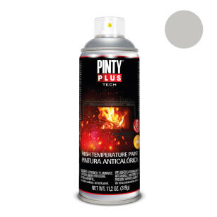 Farba żaroodporna do 600ºC w sprayu Pintyplus Tech