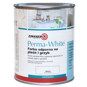 Farba do łazienki i kuchni - Perma-White - farba na pleśń i grzyb