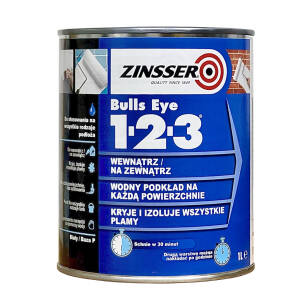 Bulls Eye 1-2-3 - uniwersalny grunt akrylowy do ścian