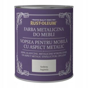 OUTLET: Farba kredowa do mebli Rust-Oleum metaliczna 750ml
