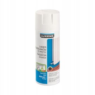 OUTLET: LUXENS Farba dekoracyjna do renowacji grzejników i kaloryferów 400ml