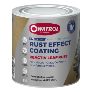 Owatrol Spirit: Reactiv Leaf Rust farba z żelazem do efektu rdzy