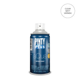 PintyPlus Aqua wodny lakier dekoracyjny w spray bezbarwny