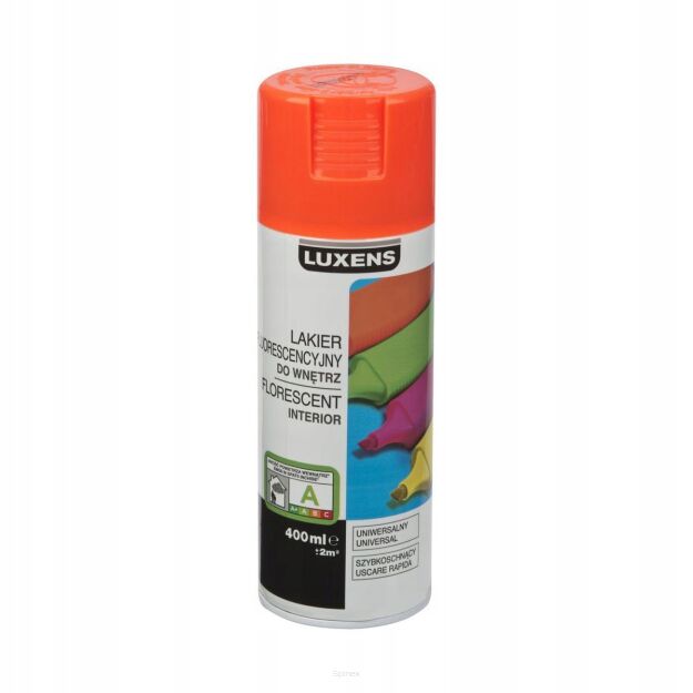 OUTLET: LUXENS lakier dekoracyjny fluorescencyjny 400ml