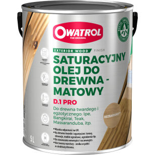 Owatrol D1 PRO Olej Nasycający Drewno z Ochroną UV