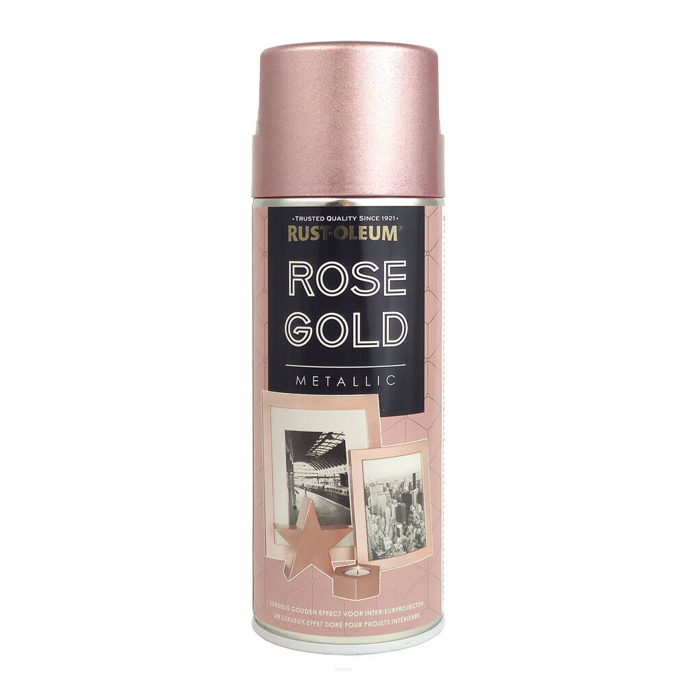 Rose Gold Metallic Spray - farba metaliczna w sprayu kolor Różowe złoto