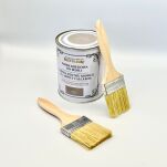 Uniwersalny pędzel malarski drewniany do farb wodnych i lakierów 50mm lub 65mm - 4