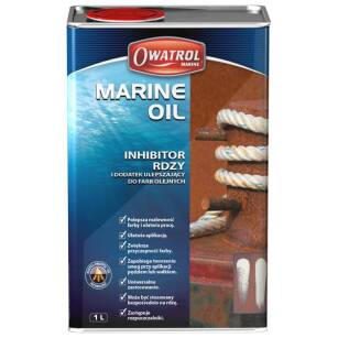 MARINE OIL Inhibitor rdzy i dodatek ulepszający do farb olejnych