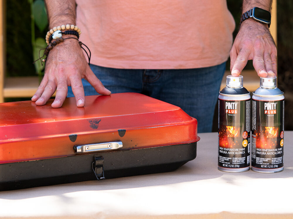 Odnawianie grilla z farbami żaroodpornymi PintyPlus. Przenieś swoje BBQ na wyższy poziom.
