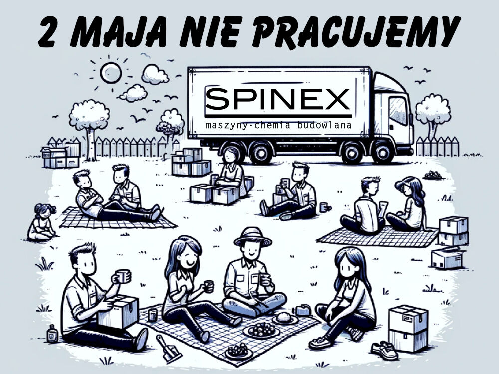 W weekend majowy nie pracujemy