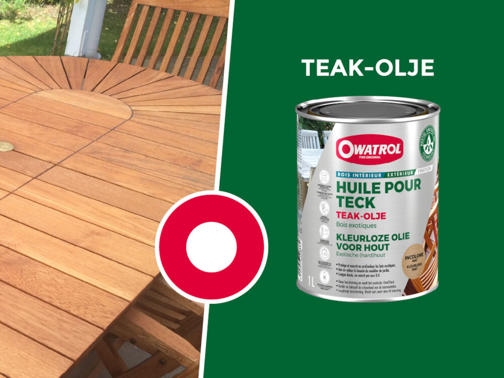 TEAK-OLJE – profesjonalna ochrona drewna
